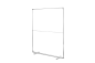 Preview: SEG SmartFrame 100x250cm inkl. doppelseitigem Print (oder Rückseite weiß)